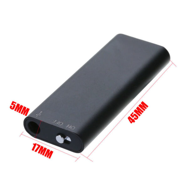 AgueMart Digital Hi-Focus Spy Voice Recorder with 8 GB Inbuilt Memory and Ear Phones for Long Distance Crystal Clear Recording - Image 10