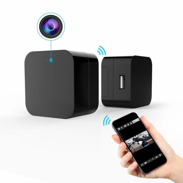 Sekuai 4K Spy WiFi Charger Camera Night Vision HD1080P Hidden USB Wall Charger WiFi Spy Camera for Security Surveillance Motion Detection Surveillance Remote Viewing - Image 3