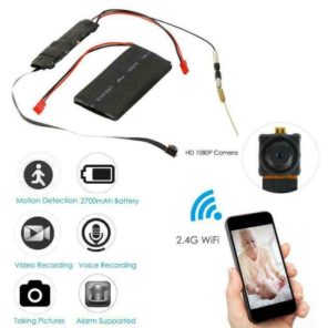 AgueMart Hidden Spy Camera Mini Camera HD 1080P Wireless Nanny Cam Home Security Surveillance Camera Indoor/Outdoor Camcorder with Motion Detection