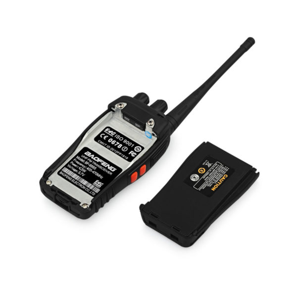 Baofeng BF-888S Walkie Talkies Adults Long Range Two Radios UHF 400-470Mhz 16 Channels 1500mAh Li-ion Rechargeable Battery With Earphone (2 Pack, Black) - Image 8