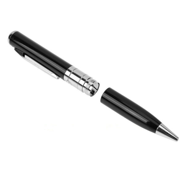 AgueMart Silver & Black Spy Pen Video Camera Upto 32GB Memory Card Supportable - Image 8