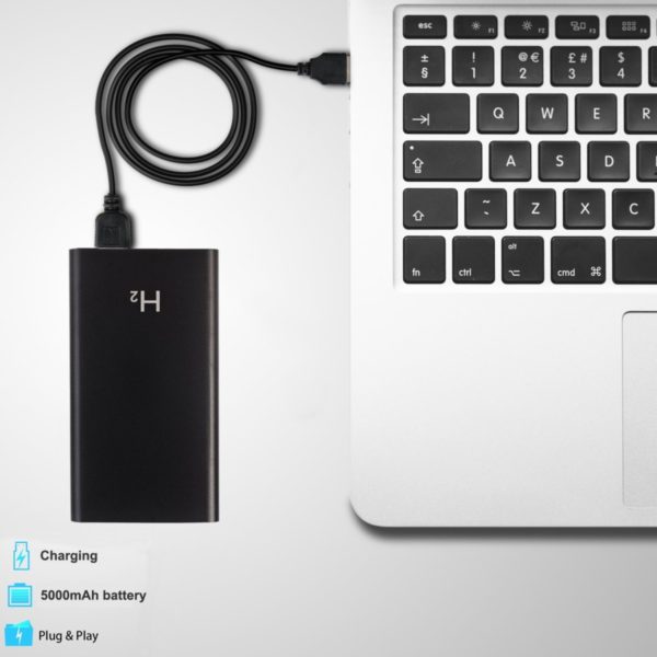 AgueMart Upgrade 1080P 5000mAh Portable Hidden H2 Power Bank Camera Nanny Cam, Perfect Mini Spy Camera for Home Office and Outdoor, No WiFi Function - Image 3
