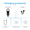 AgueMart 8GB Voice Activated Mini Recorder with Playback Digital Keychain Voice Recorder Upgraded Small Key Chain Recording Device for Lectures, Meetings, Interviews, Portable Audio Recorder (Pack of 01) - Image 9
