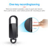 AgueMart 8GB Voice Activated Mini Recorder with Playback Digital Keychain Voice Recorder Upgraded Small Key Chain Recording Device for Lectures, Meetings, Interviews, Portable Audio Recorder (Pack of 01) - Image 4