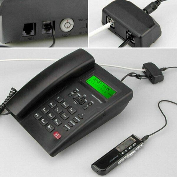 AgueMart Spy Digital Voice Activated Recorder for Lectures/Meetings/Class, 8GB Memory, Store 160 Hours Sound/Audio Recording Dictaphone Device with Playback,MP3 Payer,Display (Pack of 01) - Image 2
