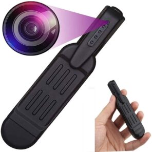 Aguemart Hidden Camera Pen, T189 Full HD 1080P Mini Wearable, Indoor Outdoor Portable Pocket Recording 32 GB SD Supportable (Not Included) Business for Meeting / Class / Hiking / self Protection