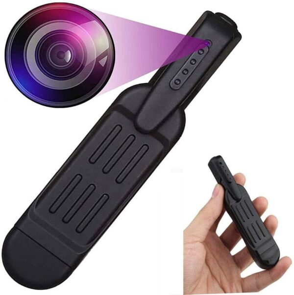 Aguemart Hidden Camera Pen, T189 Full HD 1080P Mini Wearable, Indoor Outdoor Portable Pocket Recording 32 GB SD Supportable (Not Included) Business for Meeting / Class / Hiking / self Protection