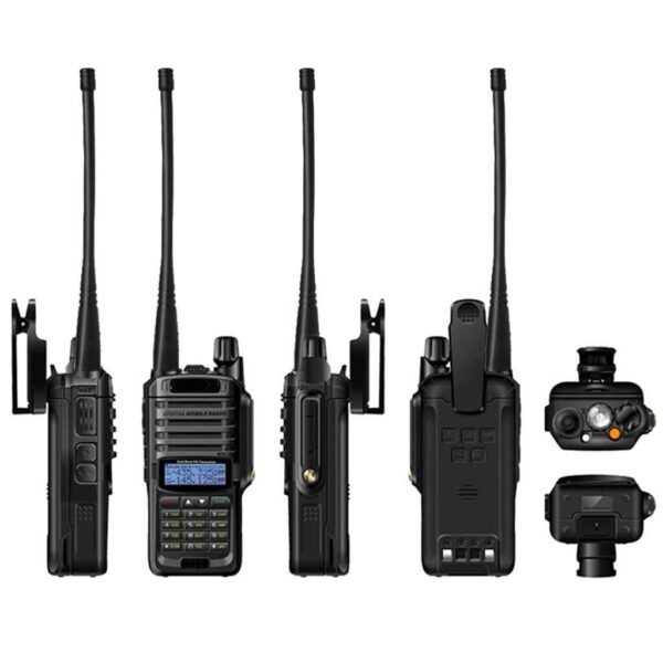 AgueMart 5W UR9R Plus Upgrade Version Two Way Radio VHF UHF Walkie Talkie Waterproof for CB Ham (Pack of 1) - Image 7