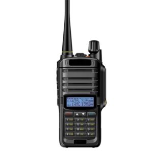 AgueMart 5W UR9R Plus Upgrade Version Two Way Radio VHF UHF Walkie Talkie Waterproof for CB Ham (Pack of 1)