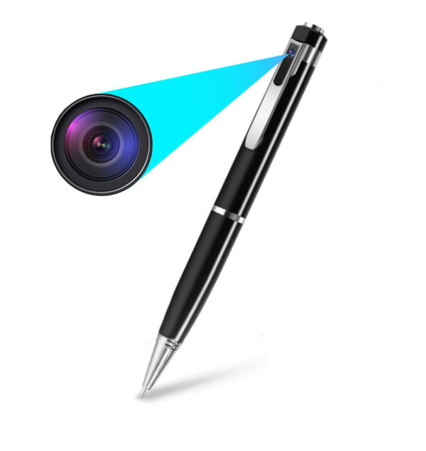 Sekuai Upgraded Mini Hidden Pen Camera 1080p Full HD Video or Picture Taking - Secret Camera with Wide Angle Lens, Rechargeable Multifunction Ink Pen for Business, Conference and School