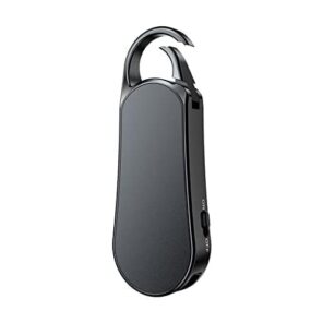 Sekuai 64GB Digital Spy Voice Recorder, Keychain Voice Activated Recorder, 25 Hours Battery Backup, 348 Hours Recording Audio Recording