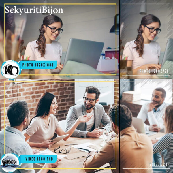 SekyuritiBijon FHD 1080P Pen Camera, Video Recorder with Photo Taking, Portable Digital Mini Covert DV Cam Multifunction Ink Pen for Business, Conference and School - Image 4