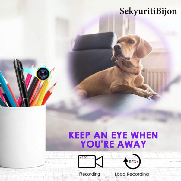 SekyuritiBijon FHD 1080P Pen Camera, Video Recorder with Photo Taking, Portable Digital Mini Covert DV Cam Multifunction Ink Pen for Business, Conference and School - Image 5