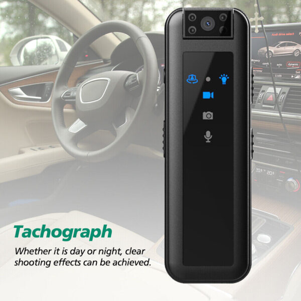 Sekuai 1080P Ultra-Clear Body Mini Clip Camera Capture Motion Video Every Detail, Anytime, Anywhere Crystal Clear Video Recording Police Body DVR IR Night Vision Capability - Image 11