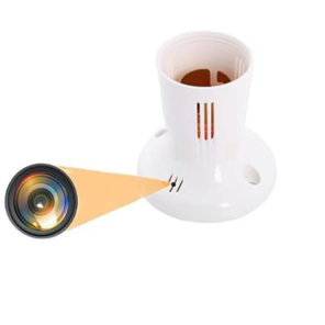 Full HD WiFi 1080P Bulb Holder Mini Security Camera with Video Recording Watch Live 24 Hours